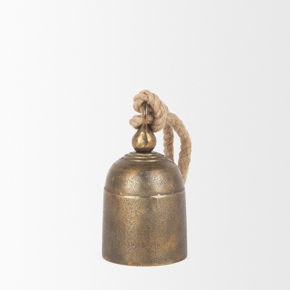Mercana Quincy Small Gold Metal Decorative Bell Object