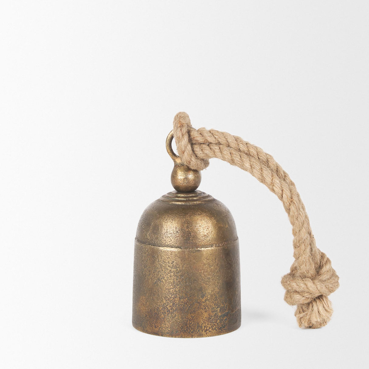 Mercana Quincy Small Gold Metal Decorative Bell Object