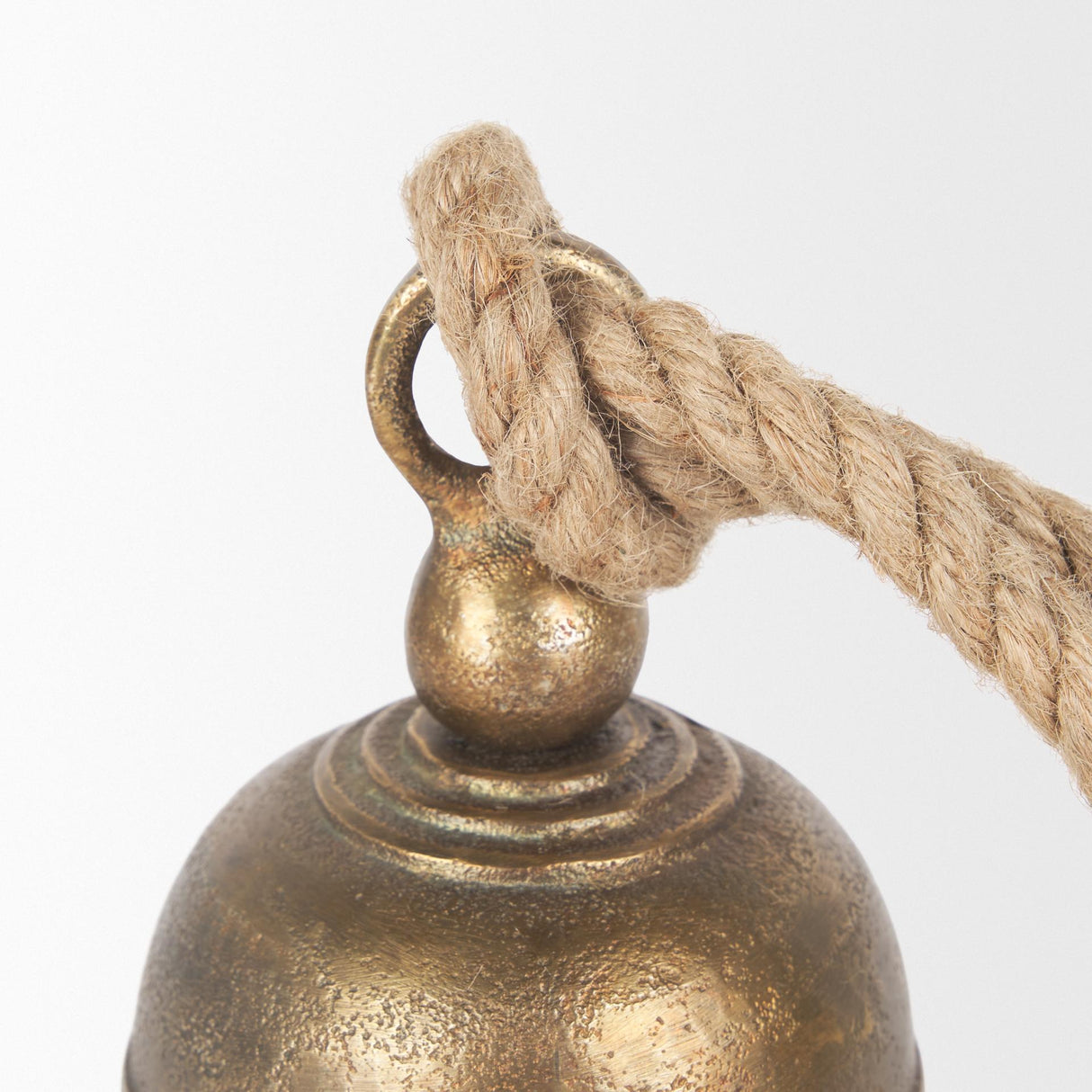 Mercana Quincy Small Gold Metal Decorative Bell Object