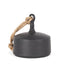 Mercana Quincy Large Matte Black Metal Decorative Bell Object