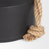 Mercana Quincy Large Matte Black Metal Decorative Bell Object