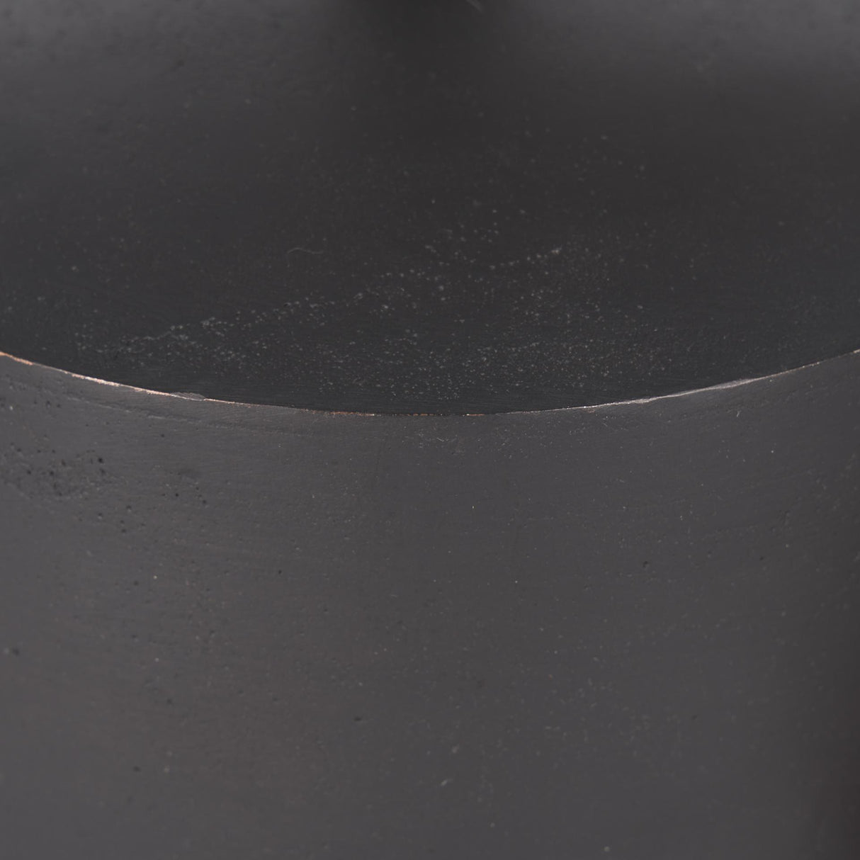 Mercana Quincy Large Matte Black Metal Decorative Bell Object