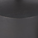 Mercana Quincy Large Matte Black Metal Decorative Bell Object