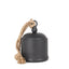 Mercana Quincy Medium Matte Black Metal Decorative Bell Object