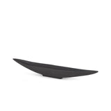 Mercana Piero Small Matte Black Metal Decorative Bowl