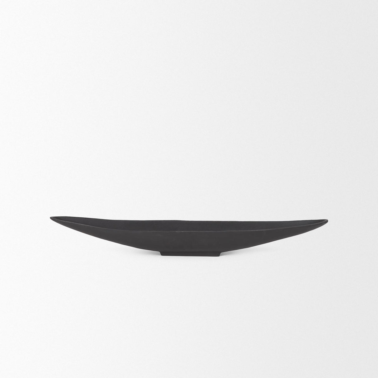 Mercana Piero Small Matte Black Metal Decorative Bowl