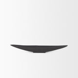 Mercana Piero Small Matte Black Metal Decorative Bowl