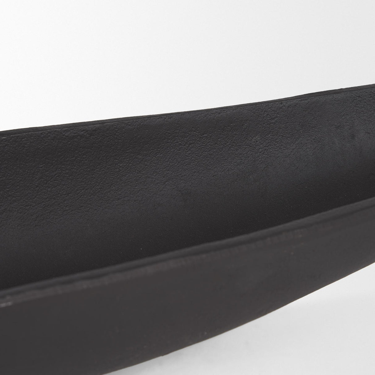 Mercana Piero Small Matte Black Metal Decorative Bowl