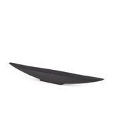 Mercana Piero Large Matte Black Metal Decorative Bowl