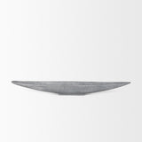 Mercana Piero Large Concrete Finished Metal Decorative Bowl