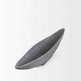 Mercana Piero Large Concrete Finished Metal Decorative Bowl
