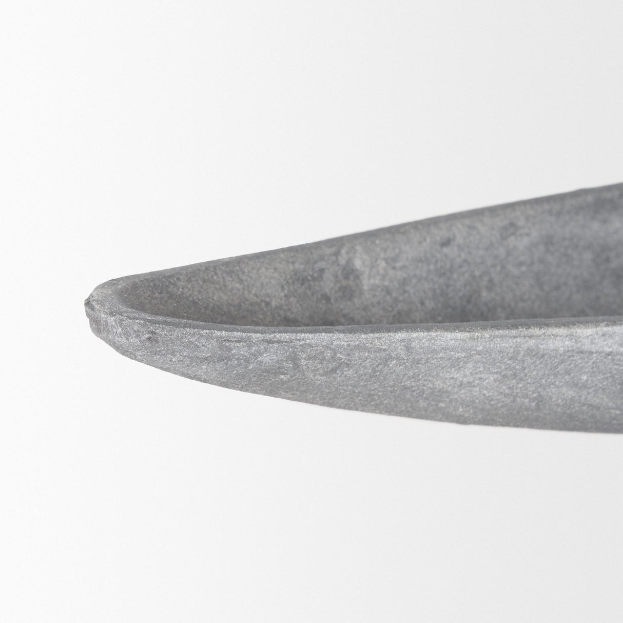 Mercana Piero Large Concrete Finished Metal Decorative Bowl