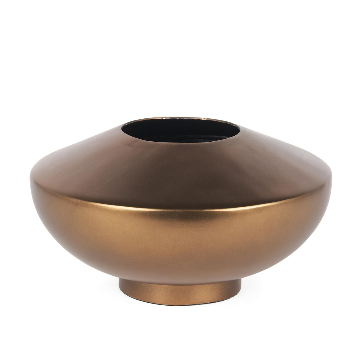 Mercana Quiana Large Gold Metal Vase