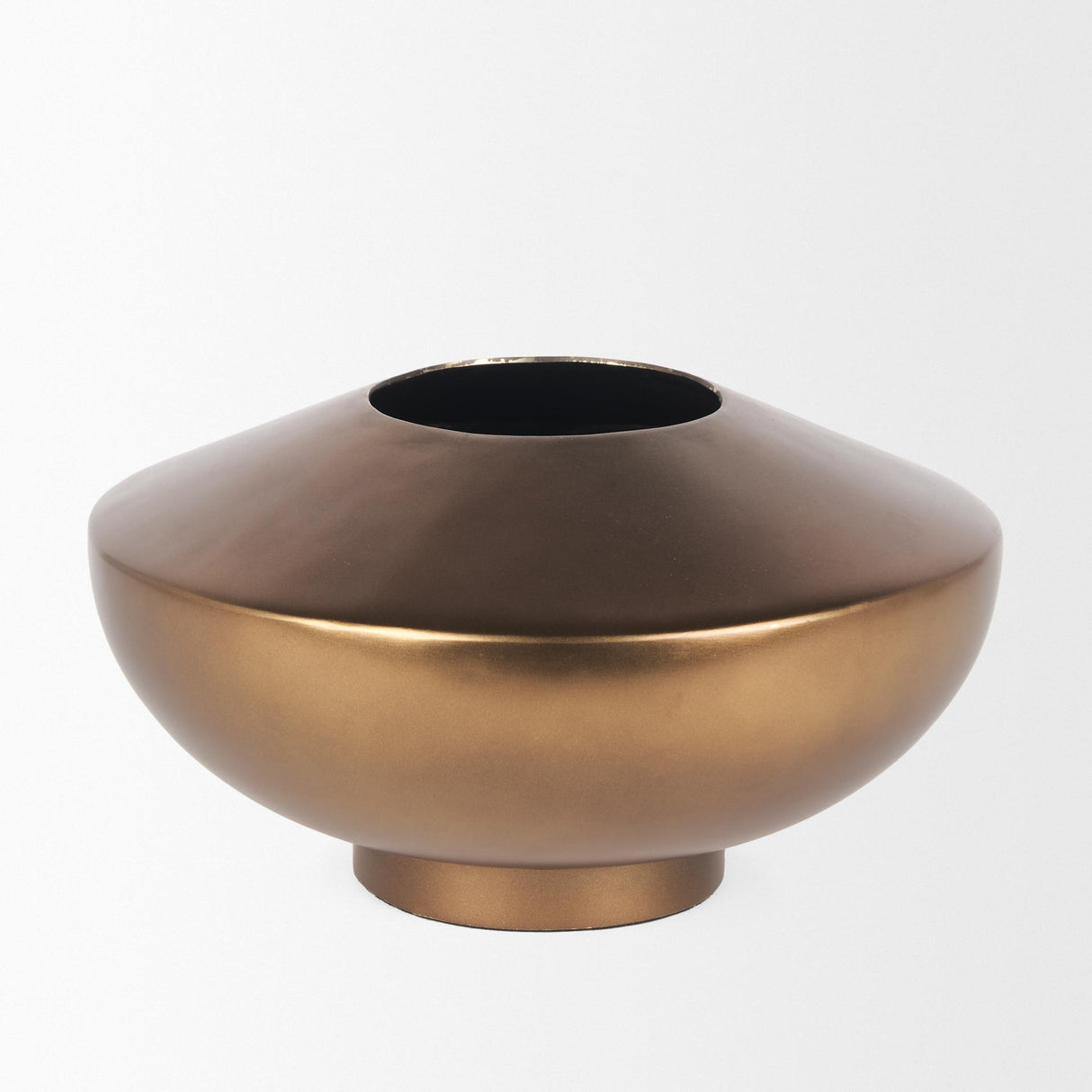 Mercana Quiana Large Gold Metal Vase