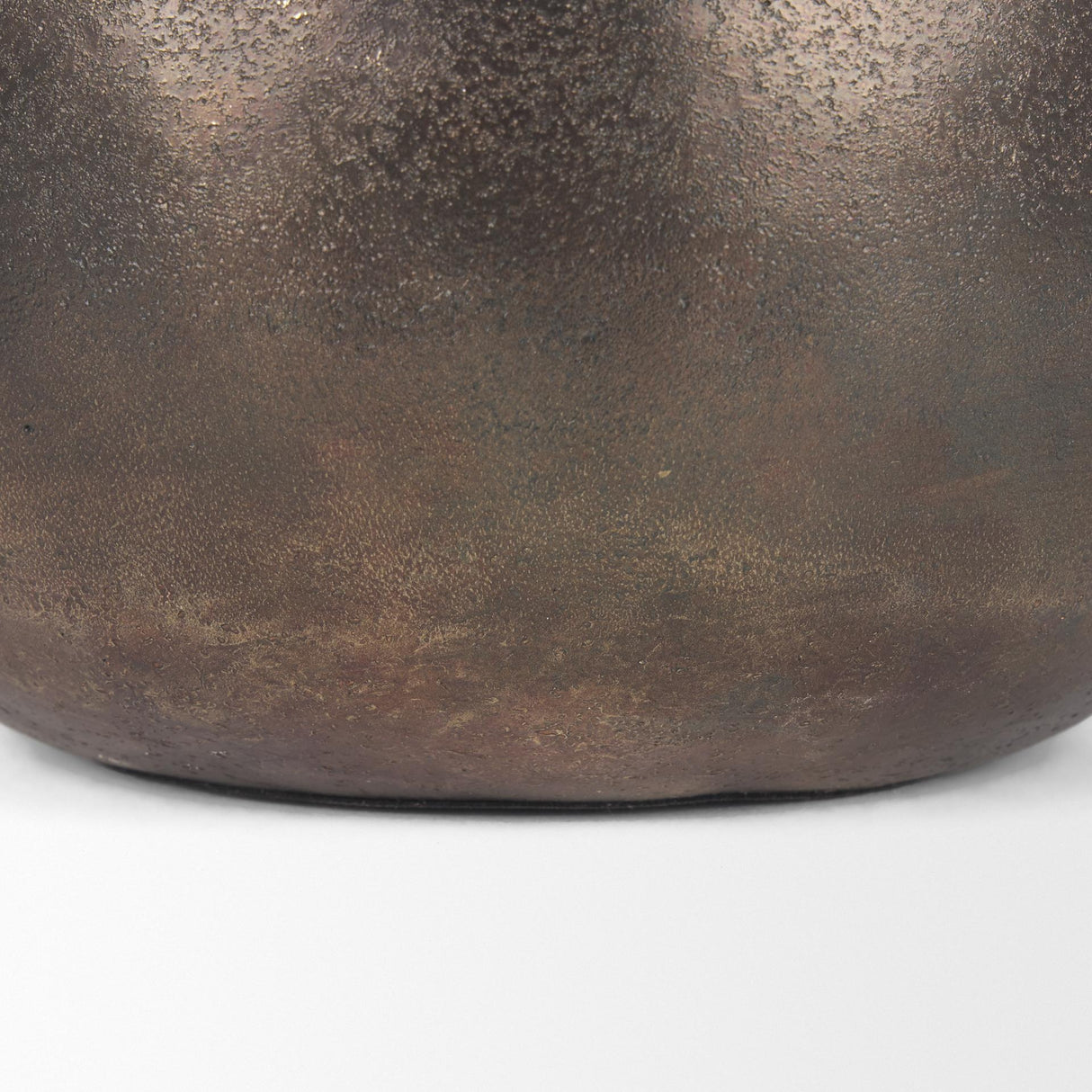 Mercana Quade Small Gold Metal Planter