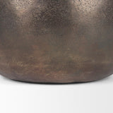 Mercana Quade Small Gold Metal Planter