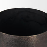 Mercana Quade Small Gold Metal Planter
