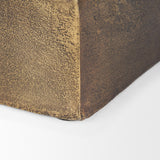 Mercana Porschia Large Antiqued Gold Metal Decorative Box