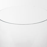 Mercana Price Large Matte Black Metal w/ Glass Hurricane Candle Holder