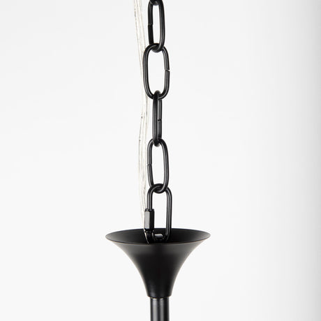 Mercana Gabriel Small Matte Black Chandelier