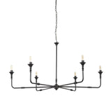 Mercana Gabriel Large Matte Black Chandelier