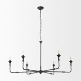 Mercana Gabriel Large Matte Black Chandelier