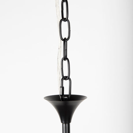 Mercana Gabriel Large Matte Black Chandelier