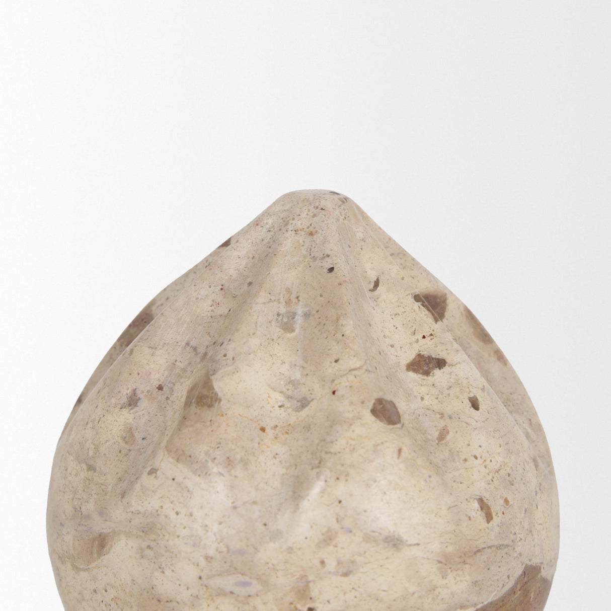 Mercana Caprie Small Beige Marble Decorative Juice Squeezer