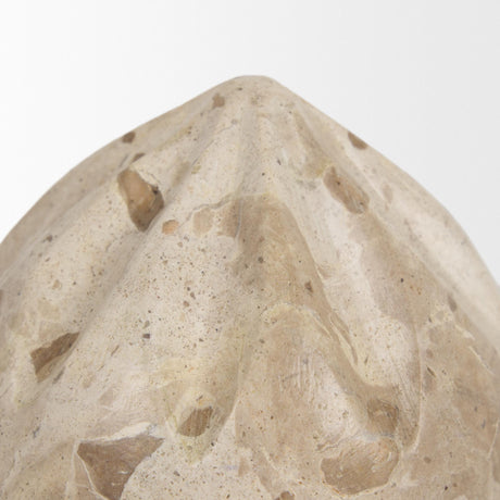 Mercana Caprie Large Beige Marble Decorative Juice Squeezer