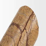 Mercana Rahima Brown Forest Marble Angled Bookends