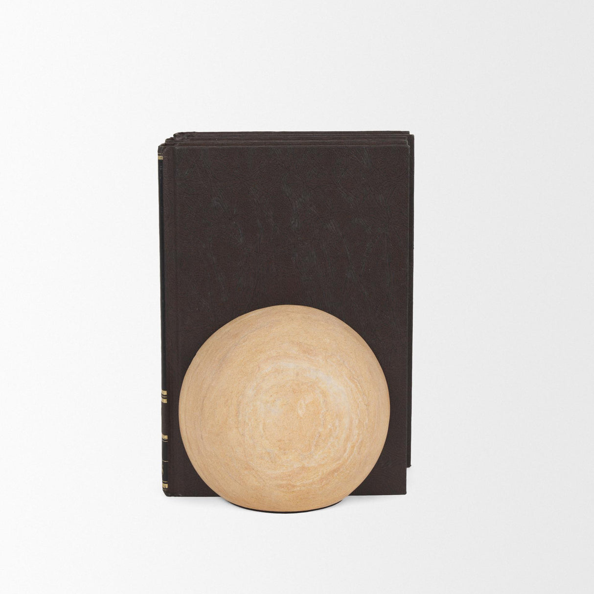 Mercana Rahmi Sandstone Orb Bookends