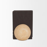 Mercana Rahmi Sandstone Orb Bookends