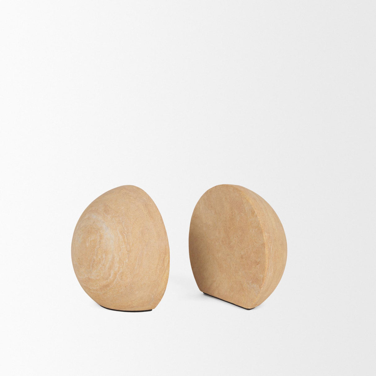 Mercana Rahmi Sandstone Orb Bookends