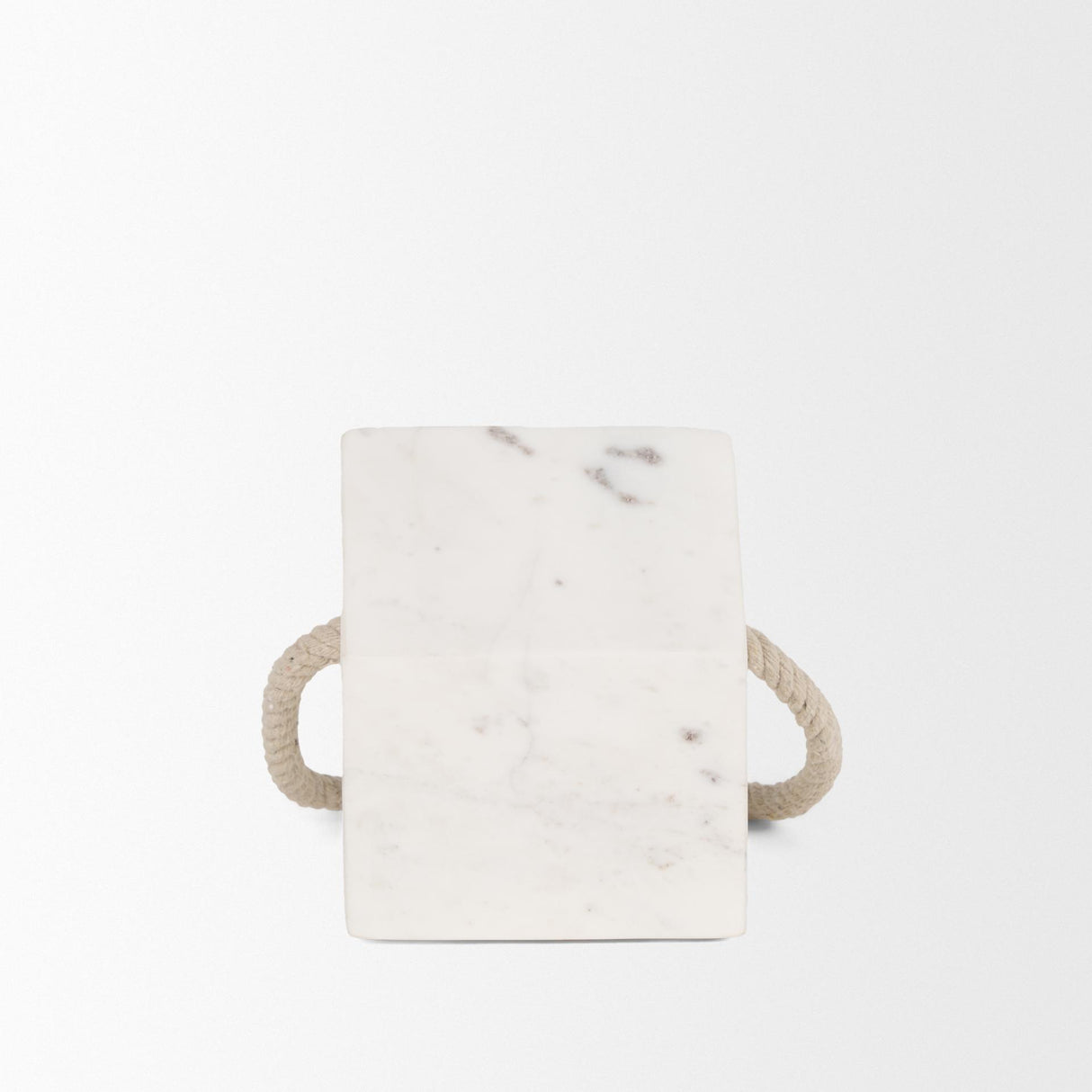Mercana Raena White Marble House Door Stopper