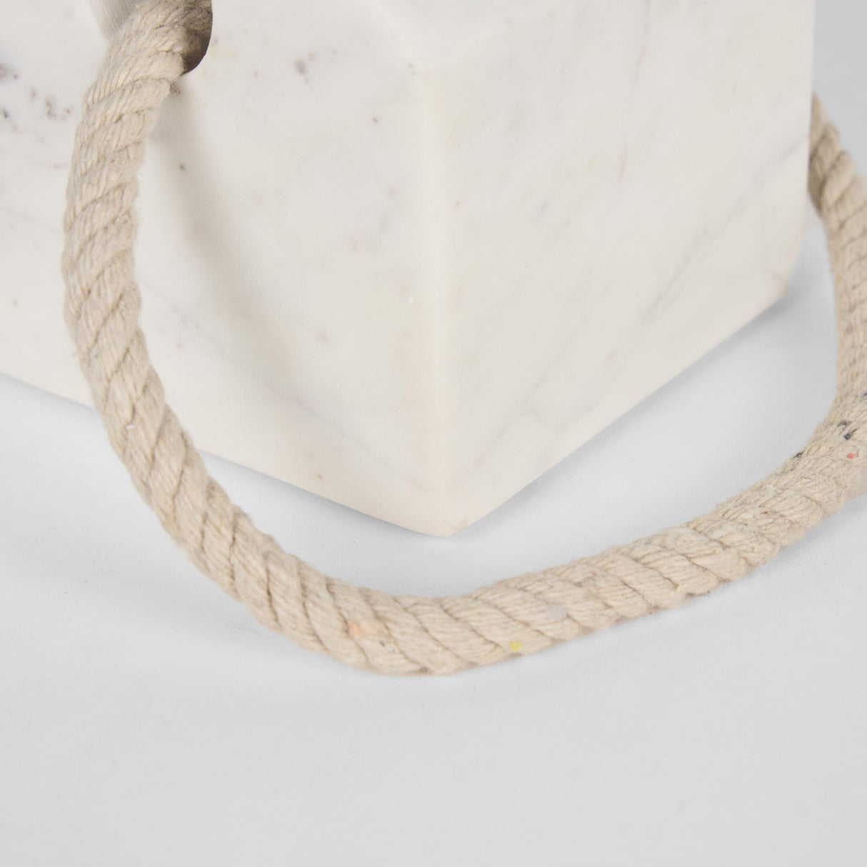 Mercana Raena White Marble House Door Stopper