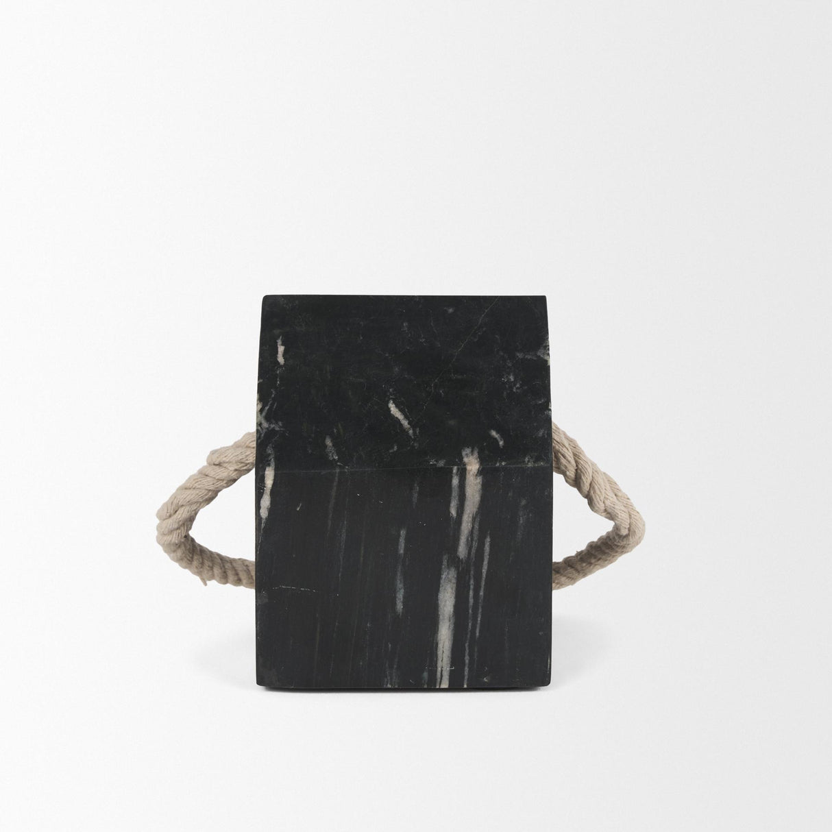 Mercana Raena Black Marble House Door Stopper