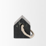 Mercana Raena Black Marble House Door Stopper