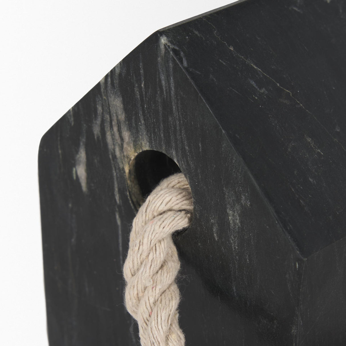Mercana Raena Black Marble House Door Stopper