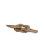 Mercana Reinir Red-Brown Marble Chain Link Decorative Object
