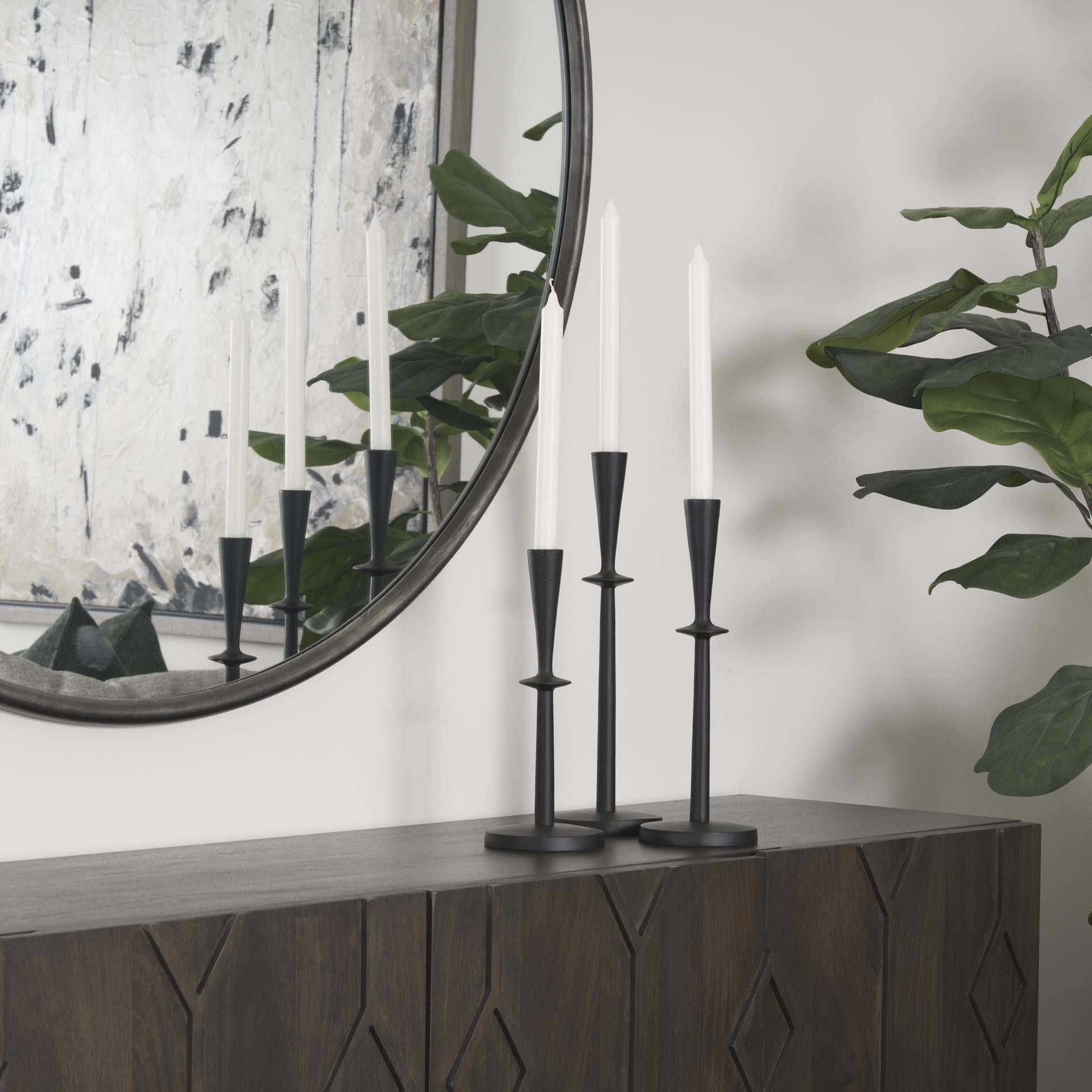 Mercana Qwin Tall Candle Holder - Thumbnail 5