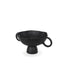 Mercana Radka Small Matte Black Metal Decorative Bowl