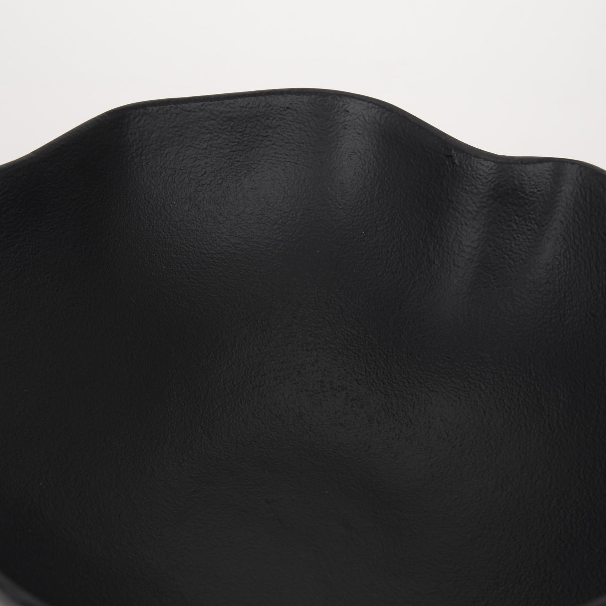 Mercana Radka Small Matte Black Metal Decorative Bowl