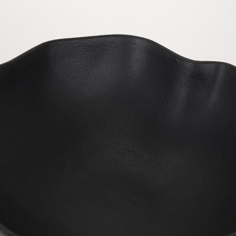 Mercana Radka Small Matte Black Metal Decorative Bowl