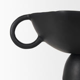 Mercana Radka Small Matte Black Metal Decorative Bowl