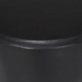 Mercana Riya Solid Black Wooden Stool