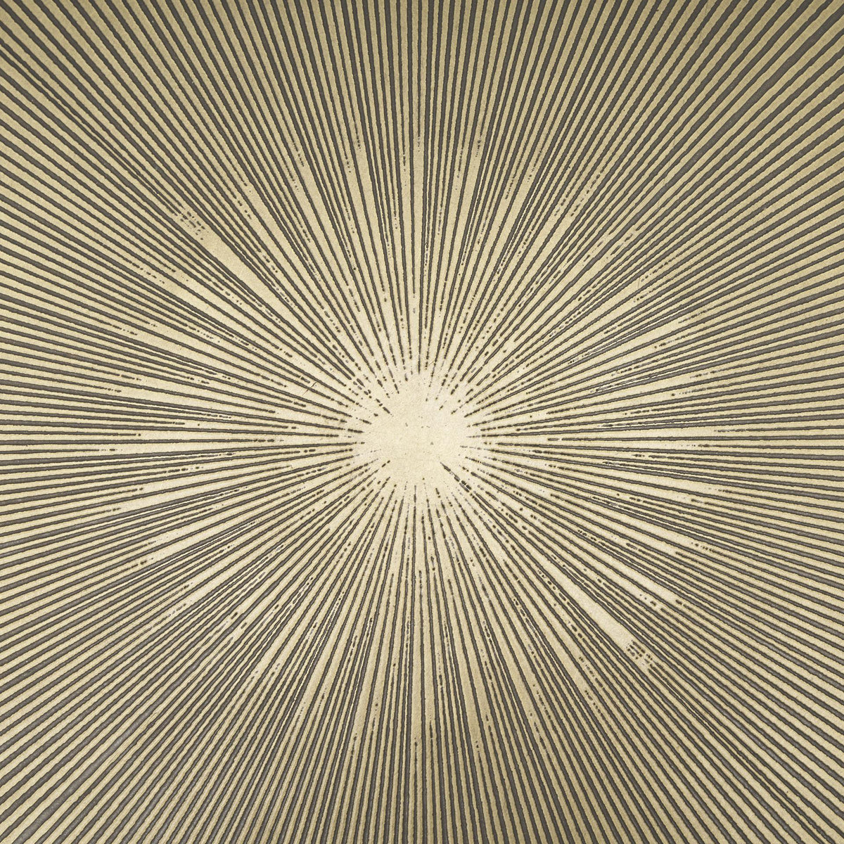 Mercana Rini Gold Metal and White Marble Accent Table