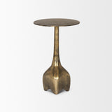 Mercana Risha Small Gold Metal Accent Table