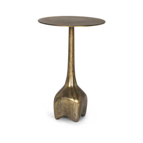 Mercana Risha Large Gold Metal Accent Table