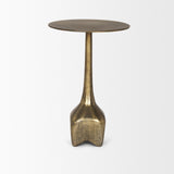 Mercana Risha Large Gold Metal Accent Table