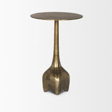 Mercana Risha Large Gold Metal Accent Table